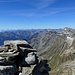 Monte Rosa, Berner Alpen, rechts Piz Stella