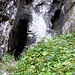 At the cave.