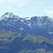 Hausstock & Ruchi - view from the summit of Vorder Glärnisch.