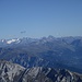 Blick über das Schanfigg Richtung Silvretta - markant der  Piz Linard