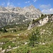 I ruderi senza nome sotto l'Alpe Satta.