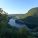 nach 20 Minuten gibt es bereits einen schönen Aussichtspunkt auf den Delaware River