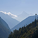 Rückblick zum Ganesh Himal