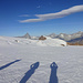 Lange Schatten vor dem Matterhorn