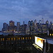 am nächsten Morgen um kurz nach 6 Uhr in Brooklyn