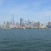 und genießen nochmals die Skyline von New York