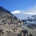 Sicht auf den Gipfel am Refugio