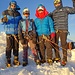 Wir sind von einer feinen Eisschicht überzogen