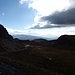 Rückblick zum Parkplatz auf 4500m