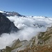 Einfach schön diese Szenerie bei schönem und doch warmen Wetter anzuschauen und auf das Nebelmeer runter zu Blicken ...