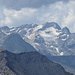 Surettahorn mit Gletscher war in Südwesten zu sehen.
