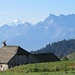 Mont Blanc vom Pass Pierre du Moelle aus
