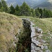 Trincee sulla cresta tra il Sasso Guidà e l'Alpe Gesero