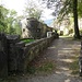 Eingangsbereich der Burgruine Homburg.