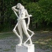 Vincent Mahrer - "Das Mädchen und der Tod" (bei [u silberhorn] hab ich die   [https://www.hikr.org/gallery/photo1431481.html?post_id=80397#1 Angaben zur Skulptur] abgeschrieben, aber [u Baldy und Conny] [tour79157 ... habens gefunden ...]).