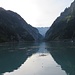 Talaufwärts erstreckt sich der Stausee etwa 4 km bis zu einer Talenge, hinter der Sankt Martin liegt.