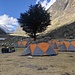 Erste Übernachtung im ‘Ichicoccha’ Camp auf 3900 Metern
