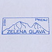 Zelena glava - Wie auf vielen anderen Bergen in Bosnien und Herzegowina gibt's auch hier nicht nur ein Gipfelbuch, sondern auch einen Stempel.
