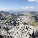 Otiš - Ausblick am Gipfel. Im Hintergrund ist auch das Čvrsnica-Massiv zu erkennen, dass wir zwei Tage zuvor besucht haben.