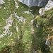 überraschend attraktive Passage im, das Hochie abschliessenden, Felsband auf ca. 2184 m ...