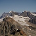 Petersgrat mit Eiger, Jungfrau, Lauterbrunner Breithorn