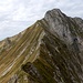 Rückblick, schon im Aufstiegsgelände.