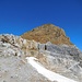 Engelberger Lücke (2686 m),<br />Spätestens jetzt weiß man weshalb der Gipfel Rotstock heißt