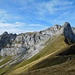 Übergang vom Scheideggstock (2077 m) zum Gross Storchen (2078 m)