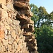 Hrad Petršpurk, künstliche Ruine, Treppe