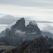 Zoom zu den wohl meist fotografierten Gipfeln in den Dolomiten