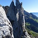Das nächste Gipfelziel: Scherenspitzen. Wir bestiegen den Westgipfel (rechts im Bild).