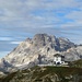 Die Auronzohütte vor dem eindrücklichen Monte Cristallo-Massiv