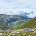 Rückblick zum Lac de Roselend