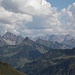 Lechquellengebirge hinterm Zaferhorn