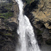 Der bekannte Hauptwasserfall, der Reichenbachfall. Höhe 120m Abflussmenge mittel: 3-5m3 max. 30m3 (Wohl stark reguliert durch EW)
