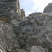 Kletterei auf den Gipfel im 2. bis 3. Grad
