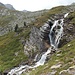 Wasserfall auf dem Weg in's Gamskar