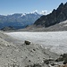 Rückblick nach Osten über den Glacier d'Orny