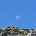 Der Mond geht bald unter.