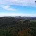 Schöner Blick vom östlichen Aussichtspunkt des großen Bärenstein. Die Herbstfarben lassen noch etwas auf sich warten...