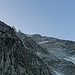 Die Aiguille de la Tsa äugelt hervor..