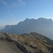 Zugspitze, Blick vom Grat zw. Upsspitze und Daniel