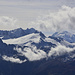 Blick ins Mont Blanc Gebiet