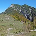 Noch ein letzter Abstieg, dann geht es hinauf zum Unterberghorn.