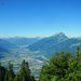Ausblick vom Älpli über das Churer Rheintal