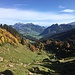 Blick zum Alpstein mit Säntis