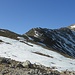 View from Fuorcla Zavretta towards the summit of Igl Compass.