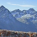 Piz Ot and Piz Julier - view from the summit of Igl Compass.