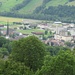 Das Dorf Malters mit seinen zwei Wahrzeichen: Dem höchsten katholischen Kirchturm der Schweiz (97.56m, zweithöchster CH-Kirchturm nach dem Berner Münster) und die Guezlifabrik Hug