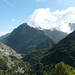 Monte Freddone, rechts in Wolkem Monte Corchia